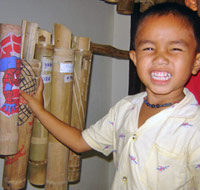Southern Thailand community development - Bamboo-Saving