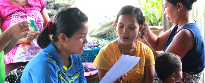 parents survey in kuraburi for the burmese learning center kuraburi