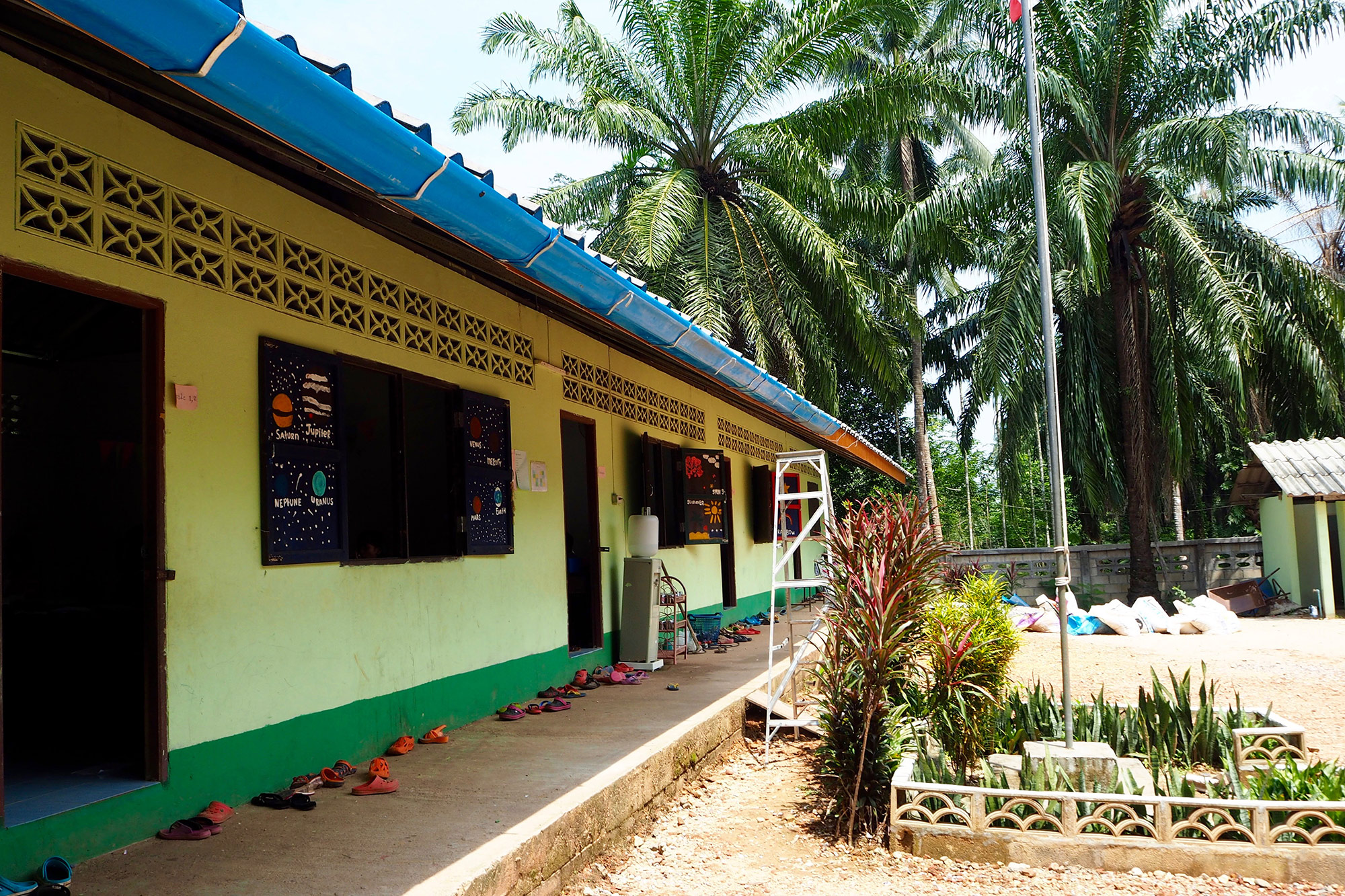 Burmese learning center - rooms